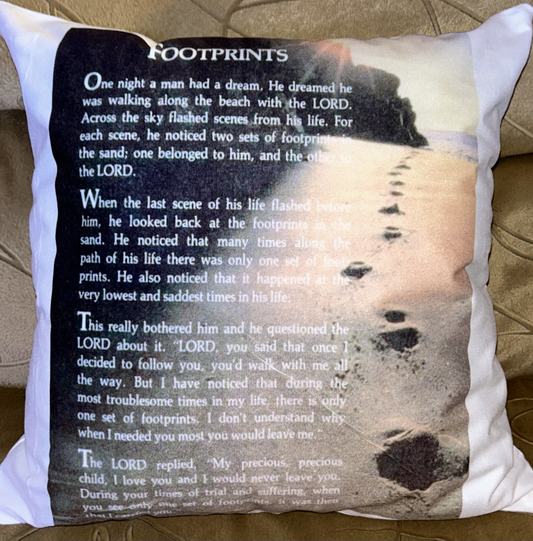 Footprints in the sand