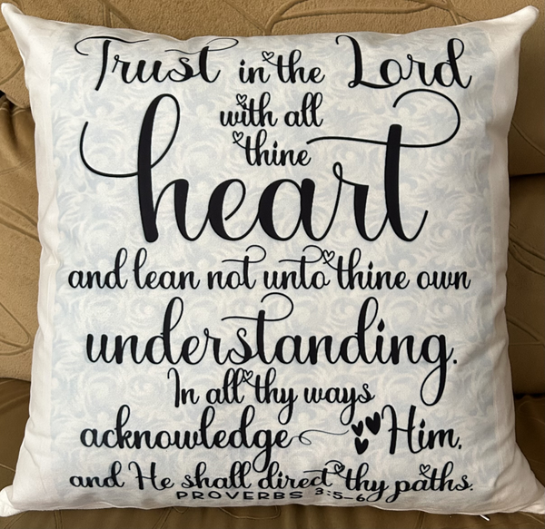 Lean not on your own understanding